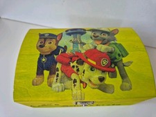 Schatzkiste Schatztruhe aus Holz Serviettentechnik Paw Patrol- Emil