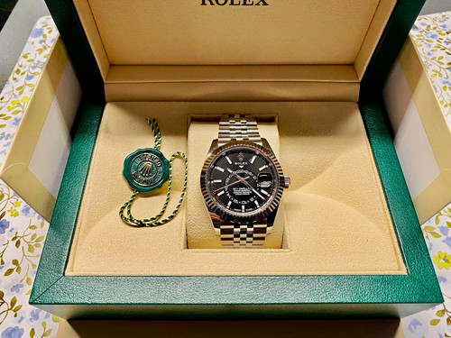 Rolex sky dweller - rolex, sky-dweller