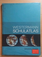 alter "Westermann Schulatlas", Grundausgabe Baden-Württemberg aus dem Jahr 1972