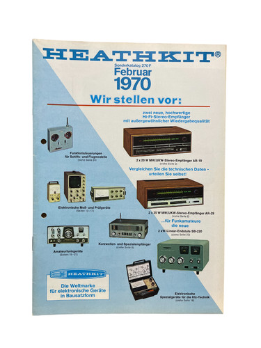 Vintage heathkit februar 1970 - ,