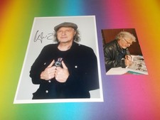 Wolfgang Niedecken BAP signed signiert Autogramm auf 20x28 Foto in person