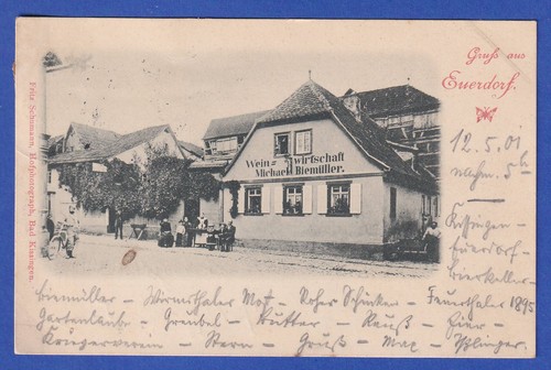 Alte euerdorf fränk - ak, (fränk