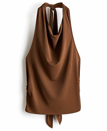 Damen neckholder top m - damen, neckholder-top