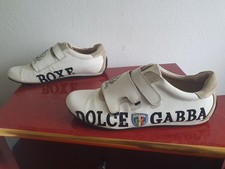 Dolce & Gabbana Fitnessstudio Schuhe Sneaker Weis Gr. 43