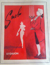 Werbeanzeige Parfum Le Galion 50er 50s Jahre, publicité authentique, Vintage++