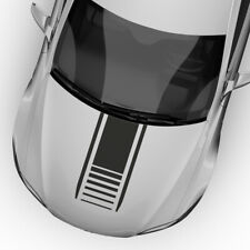 Rennstreifen Motorhaube Aufkleber Dekor Raster Rallye Streifen Auto #1416
