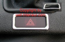 (P7) Rahmen chrom Warnschalter