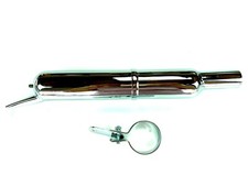 Auspuff mit Schelle für