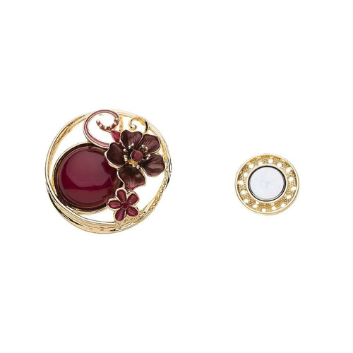 Brosche anstecknadel blume - ,