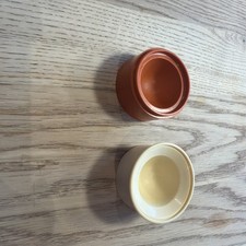 2 Tupperware Eierbecher Ohne
