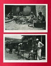 2 x AK Rumänien um 1918 Typen Drechslerei und Kaffee Verkäufer     ( 133629