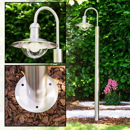 Stehlampe edelstahl aussen - stehlampe,