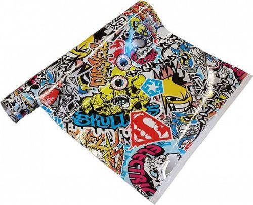 Stickerbomb folie - folie,
