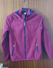 Yigga Softshelljacke Gr. 164 weinrot mit Sternen