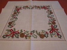 Handarbeiten, Weihnachtsdecke