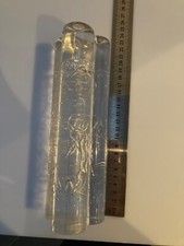 Iittala Arkipelago Ice Glass Kerzenhalter von Timo Sarpaneva aus Finnland. C. 1978