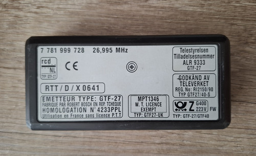 Bosch gtf - bosch, gtf-27