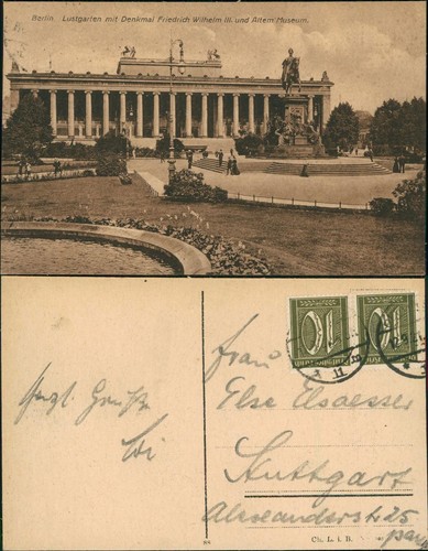 Berlin lustgarten mit denkmal - lustgarten,