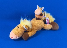 2x NICI PFERD PONY Edward Landlords Farm Friends braun Schlüsselanhänger 25+ 7cm