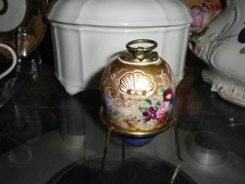 KPM Berlin Ei Flakon mit Stöpsel um 1850