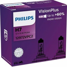 Philips VisionPlus DuoPack H7