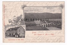 alte Ak 1901 Gruss aus Opsen bei Au Sieg, Fürthen Westerwald