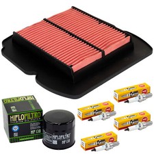 Set Luftfilter Ölfilter Zündkerzen Wartung für Suzuki SV 650 BY WVBY SV 2007-16