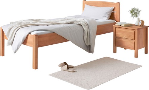 Massivholzbett 90x200