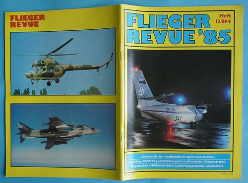 Fliegerrevue 1985 - fliegerrevue,, 12/1985