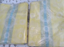 6 - tlg DDR Baumwolle Planet Bettwäsche Neu Aussteuer Preis Etikett  Ovp