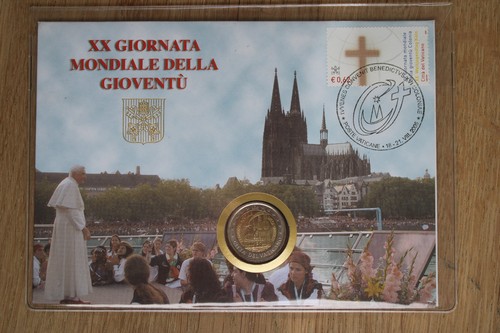 Vatikan euro numisbrief 2005 - vatikan,