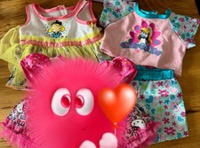 Build A Bear Teddy Kleidung - Hello Kitty, Schlümpfe, Japangirl