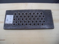 Zieheisen 40  Loch  3- 0,5 mm