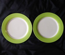 Schönes Paar Ritzenhoff & Breker Flirt " Doppio" grün 27 cm Speiseteller  