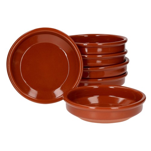 6er set cazuela ton - set, ton-schale