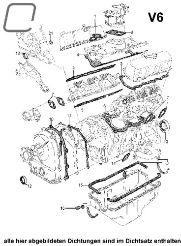 Ford osi gasket set - ford,