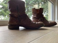 Fiorentini + Baker Gr. 38 vero mittelbraun gebraucht Leder