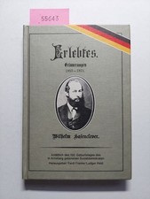 Wilhelm HASENCLEVER | Erlebtes