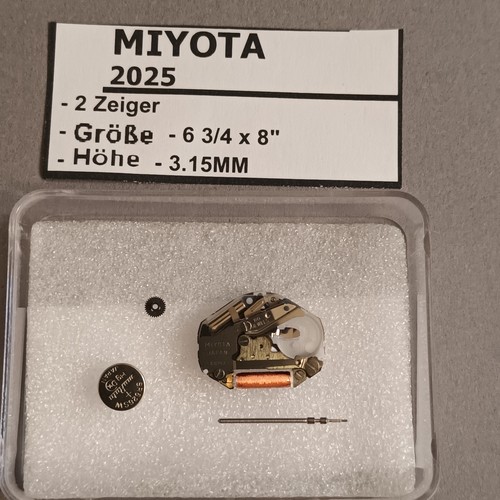 Miyota 2025 quarzuhrwerk neu - miyota,