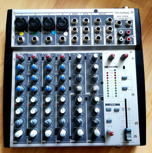 Phonic mm1202 mischpult - phonic,