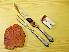 mittlgr. Tranchierbesteck rostfr. Klg. WMF 900 Fächermuster 90g vers. *0050c