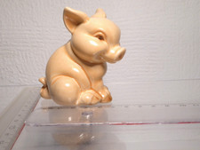 50/60er J. Goebel W. Germany Schwein sitzend Keramik Glasur 7,5x5,5x7 cm 96,1 g