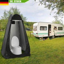 Pop Up Duschzelt Toilettenzelt Umkleidezelt Camping Zelt Beistellzelt Angelzelt