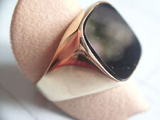 breiter Herrenring Gold 333