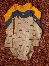 3 Langarm Body für Babys/ H&M/ Gr. 68