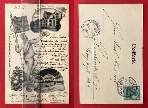 Plauen vogtland 1902 - ak,