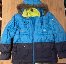 DSV Adidas Olympia Winterjacke + Größe L + Sponsoren Patches Audi + Skijacke ÖSV