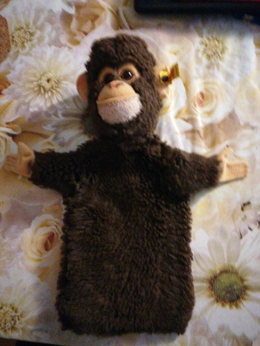 Steiff handpuppe affe - steiff,