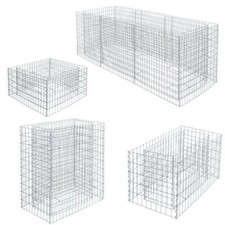 Hochbeet Gabionenhochbeet Gabione Pflanzkorb Drahtgitter Steinkorb Verzinkt Korb