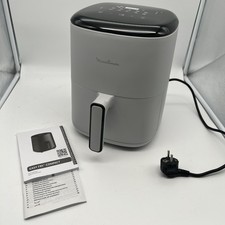 Moulinex Easy Fry & Grill Vision 3L Heißluftfritteuse EZ5068 Schwarz/Weiß